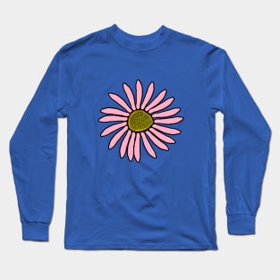 Beautiful, Cute, Pretty, Pink flower design. Long Sleeve T-Shirt